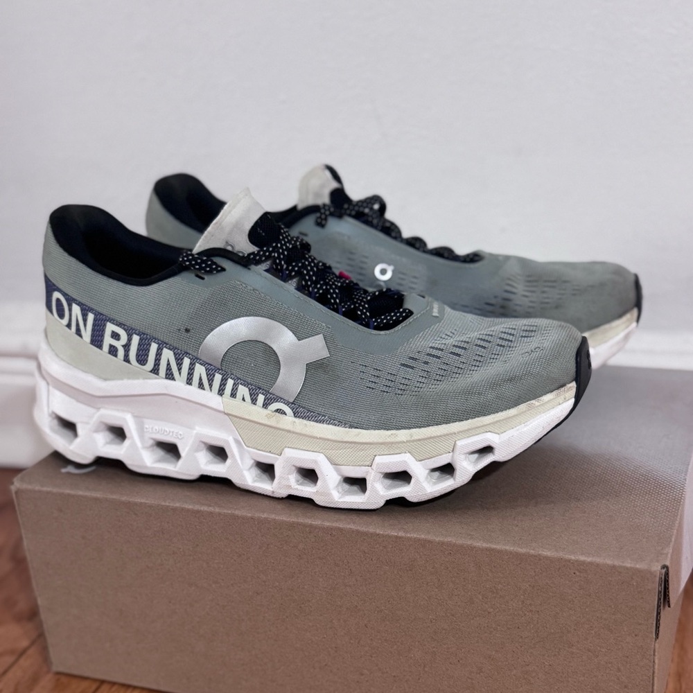 On Running Cloudmonster 2 Mineral & Aloe Shoes with CloudTec